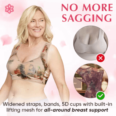 ComfyBloom - Ice Silk Lace Cooling Comfort Bra