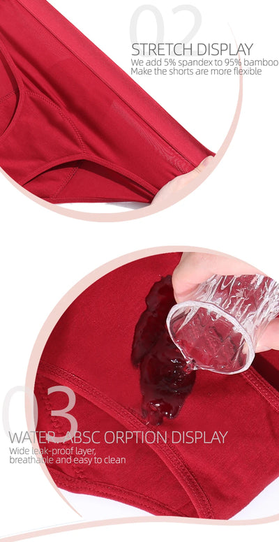 PureDry™ Leak Proof Underwear 3 pairs / 5 pairs (Free Gift with Purchase)