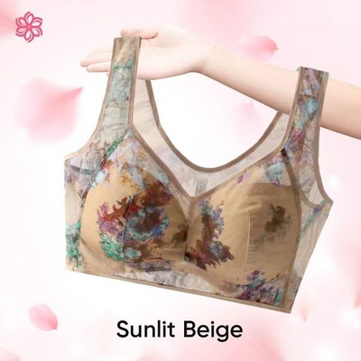 ComfyBloom - Ice Silk Lace Cooling Comfort Bra
