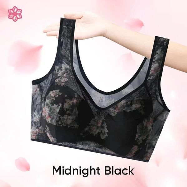 ComfyBloom - Ice Silk Lace Cooling Comfort Bra