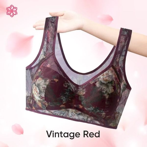 ComfyBloom - Ice Silk Lace Cooling Comfort Bra